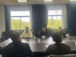 南昌縣小藍經開區黨工委委員、管委會副主任吳志強一行領導蒞臨江西制藥      考察調研